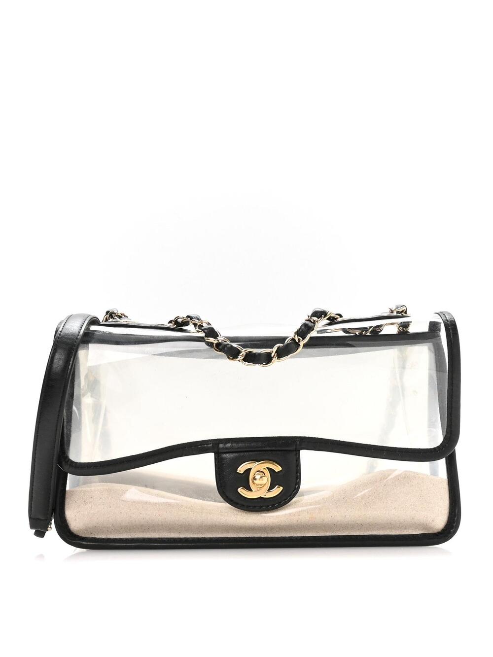 Chanel Lambskin Pvc Medium Sand By The #352788C40B
